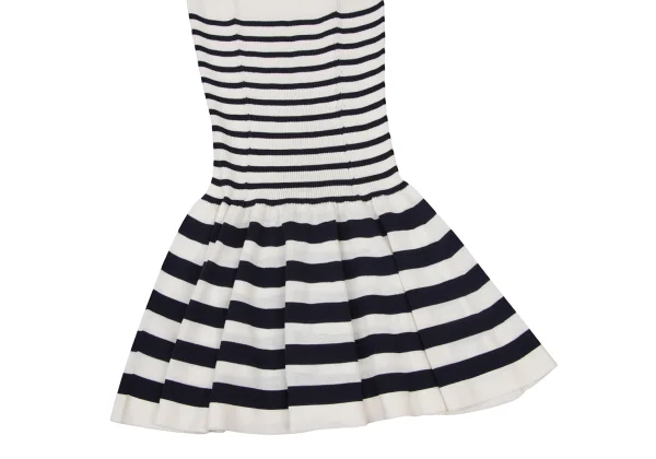 JUNYA WATANABE Wool Blend Ribbed Knit Paneling Flare Skirt  K-174995_007