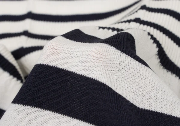 JUNYA WATANABE Wool Blend Ribbed Knit Paneling Flare Skirt  K-174995_012