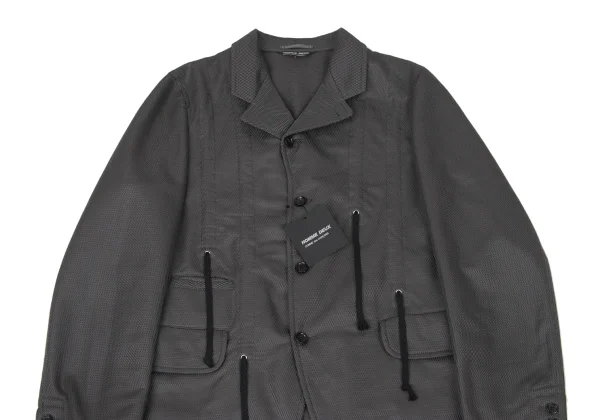 COMME des GARCONS HOMME DEUX Mesh String Jacket K-174998_002
