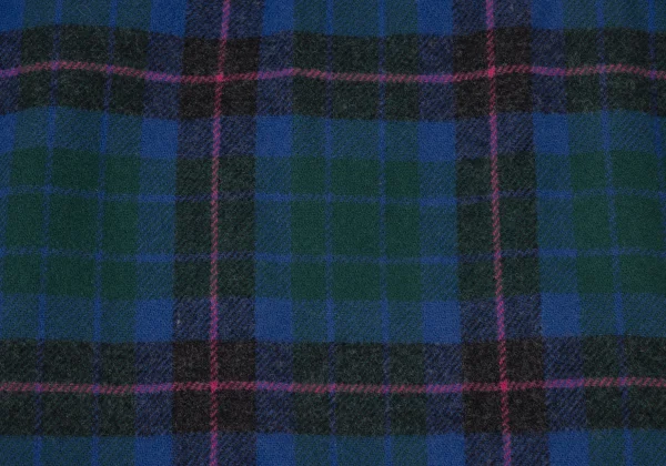 sunao kuwahara I.S. Wool Check Side Button Skirt K-175000_010