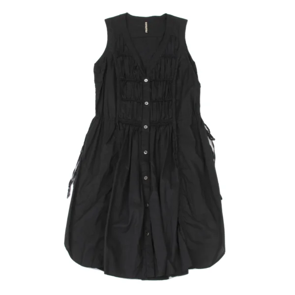 FRAPBOIS Cotton Gather Sleeveless Dress K-175002_002
