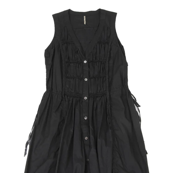 FRAPBOIS Cotton Gather Sleeveless Dress K-175002_003