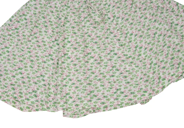 TSUMORI CHISATO Cotton Floral Printed Skirt K-175003_007