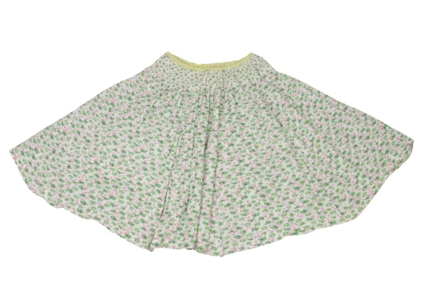 TSUMORI CHISATO Cotton Floral Printed Skirt K-175003_010