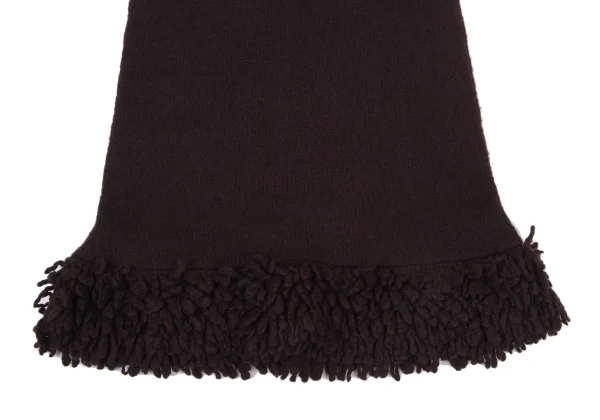 TSUMORI CHISATO Wool Hem Fringe Knit Skirt K-175004_006