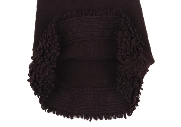 TSUMORI CHISATO Wool Hem Fringe Knit Skirt K-175004_008
