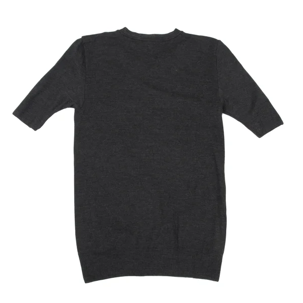 TSUMORI CHISATO Cotton Short Sleeves Knit Cardigan K-175005_009