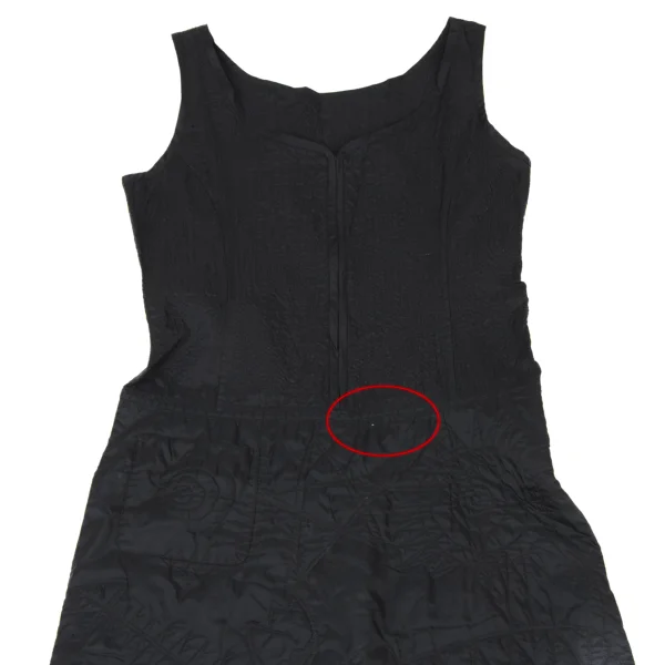 TSUMORI CHISATO Floral Motif Stitching Padded Sleeveless Dress K-175008_003