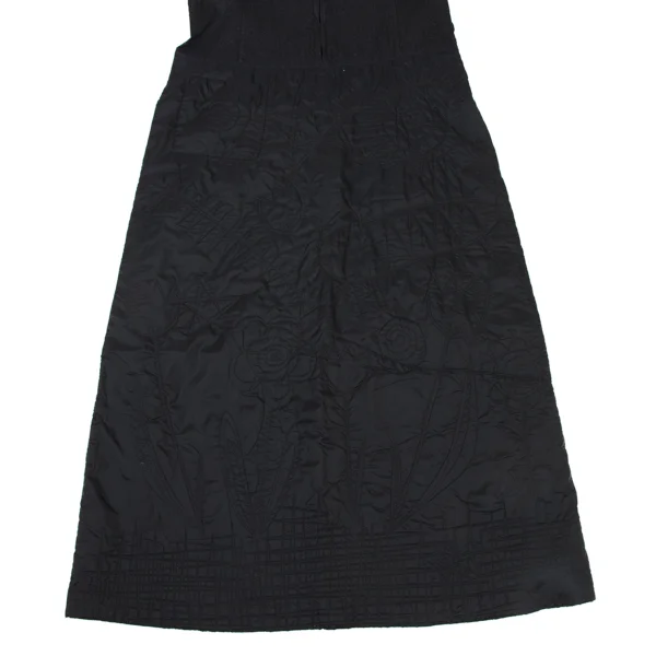 TSUMORI CHISATO Floral Motif Stitching Padded Sleeveless Dress K-175008_008