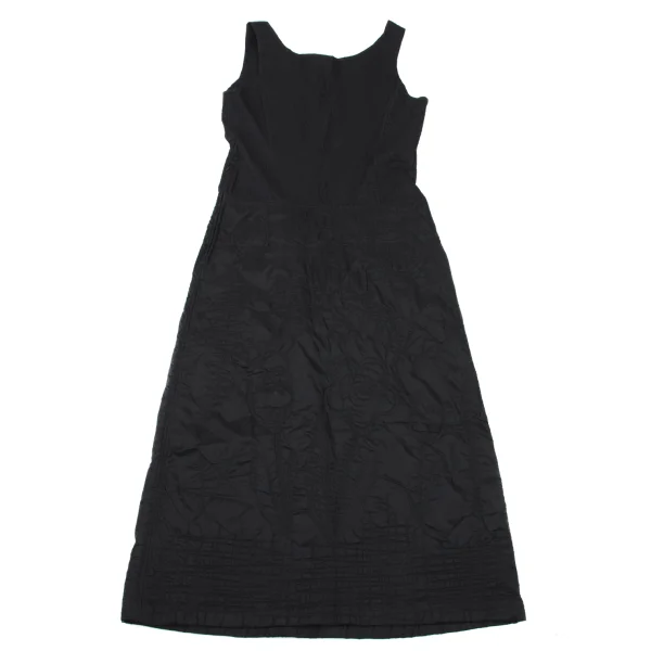 TSUMORI CHISATO Floral Motif Stitching Padded Sleeveless Dress K-175008_012
