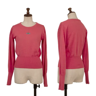 Vivienne Westwood Red Label Orb Embroidery Wool Acrylic Knit