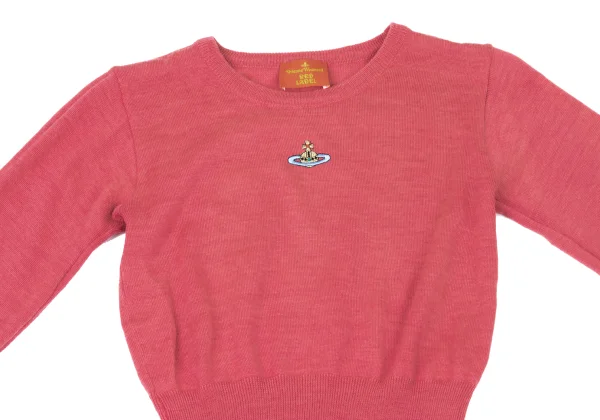 Vivienne Westwood Red Label Orb Embroidery Wool Acrylic Knit K-175013_003