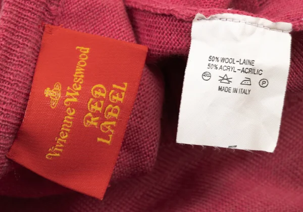 Vivienne Westwood Red Label Orb Embroidery Wool Acrylic Knit K-175013_012
