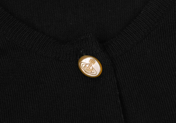 Vivienne Westwood Vintage "Red Tag" Wool Orb Embroidery Crew Neck Cardigan  K-175015_006