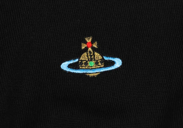 Vivienne Westwood Vintage "Red Tag" Wool Orb Embroidery Crew Neck Cardigan  K-175015_007