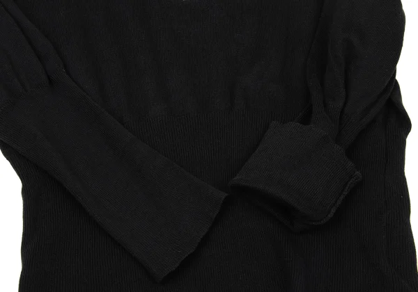 Vivienne Westwood Vintage "Red Tag" Wool Orb Embroidery Wide Neck Knit Top K-175016_008