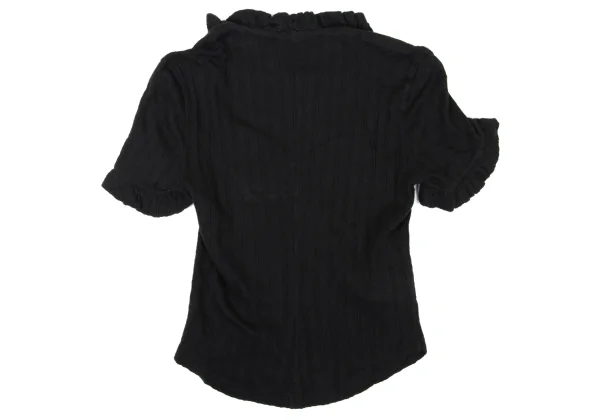 Vivienne Westwood Vintage "Red Tag" Orb Embroidery Ruffled Panel Detail Top K-175017_011