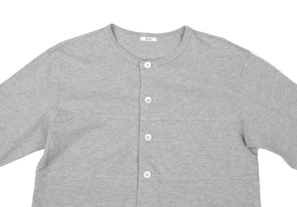 Y's bis Panel Switching Crew-neck Cardigan K-175020_003