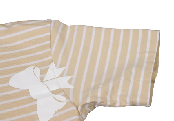 robe de chambre COMME des GARCONS Ribbon Printed  Stripe T-shirt K-175021_005