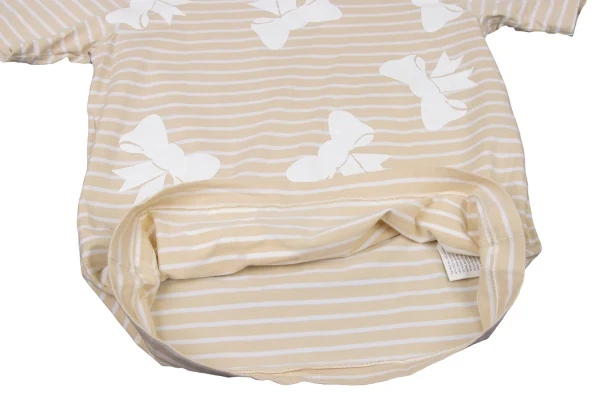 robe de chambre COMME des GARCONS Ribbon Printed  Stripe T-shirt K-175021_007