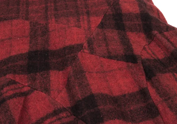 tricot COMME des GARCONS Brushed Plaid Sleeveless Dress K-175023_011