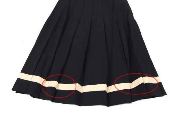 tricot COMME des GARCONS Hem Switching Pleats Skirt K-175026_005
