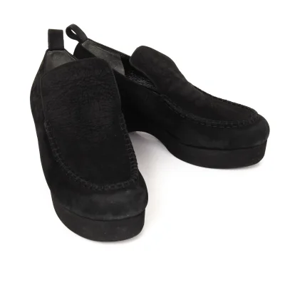 TSUMORI CHISATO Suede Platform Moccasins