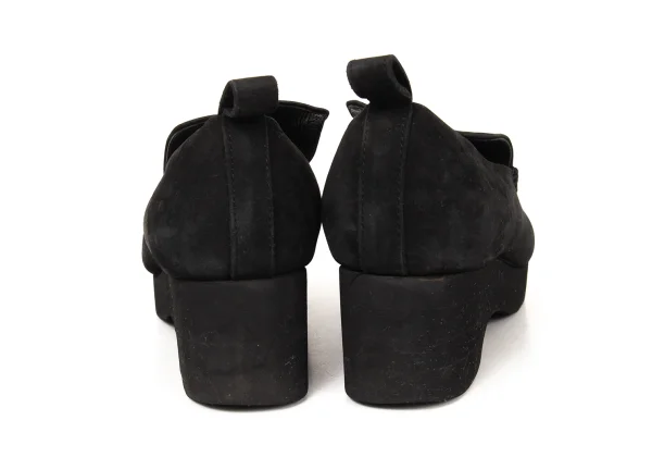 TSUMORI CHISATO Suede Platform Moccasins K-175032_005