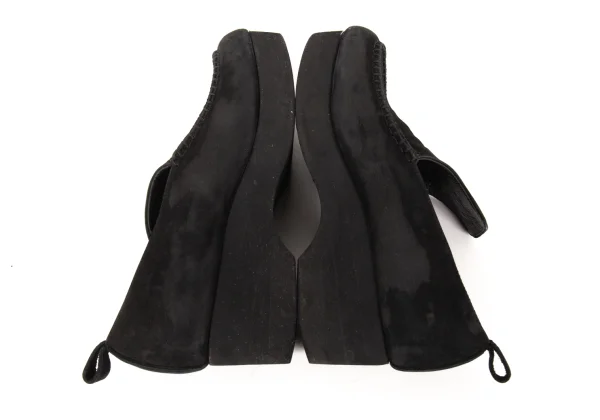 TSUMORI CHISATO Suede Platform Moccasins K-175032_008