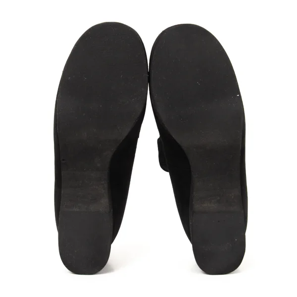 TSUMORI CHISATO Suede Platform Moccasins K-175032_013