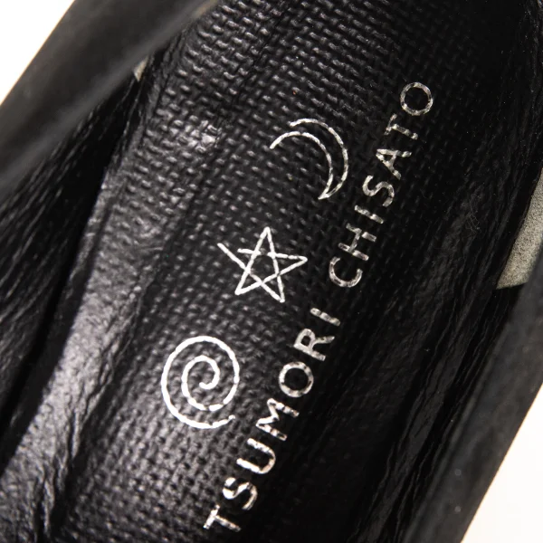 TSUMORI CHISATO Suede Platform Moccasins K-175032_014