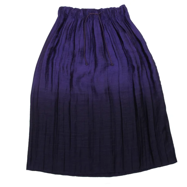 ISSEY MIYAKE FETE Poly Blend Gradation Skirt K-175034_002