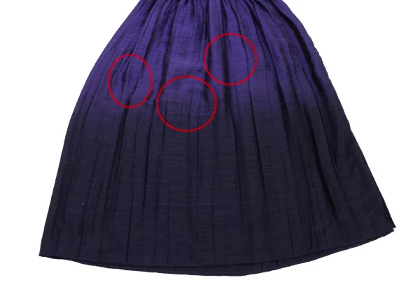ISSEY MIYAKE FETE Poly Blend Gradation Skirt K-175034_006