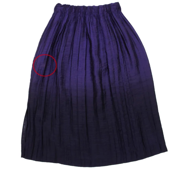 ISSEY MIYAKE FETE Poly Blend Gradation Skirt K-175034_012