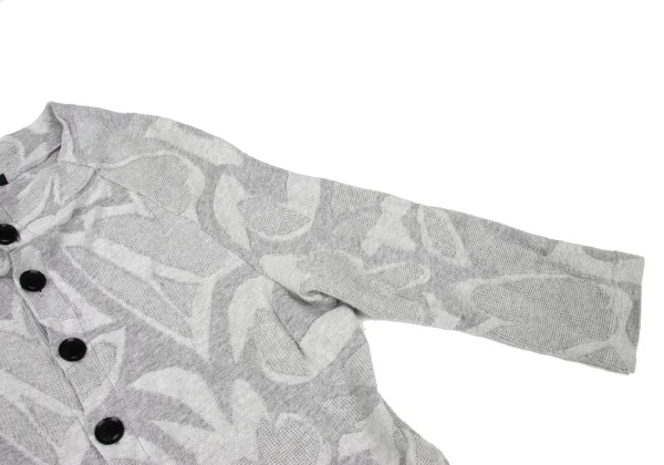 Y's Cotton Geometric Jacquard Cardigan K-175035_005