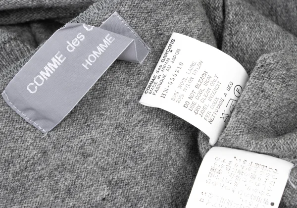 COMME des GARCONS HOMME Wool Blend Turtleneck Knit Sweater K-175036_011