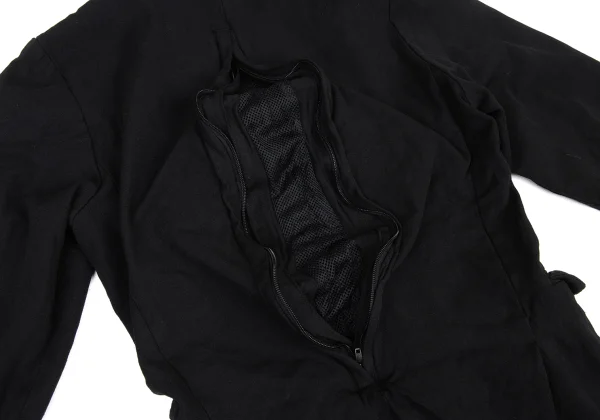 COMME des GARCONS HOMME PLUS Dyed Poly Zip Design Jacket K-175038_016
