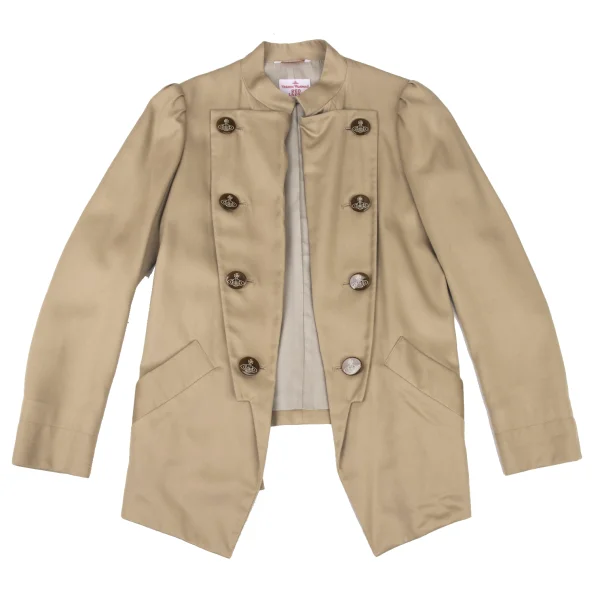 Vivienne Westwood Red Label Front Fold Stand-collar Jacket K-175039_002