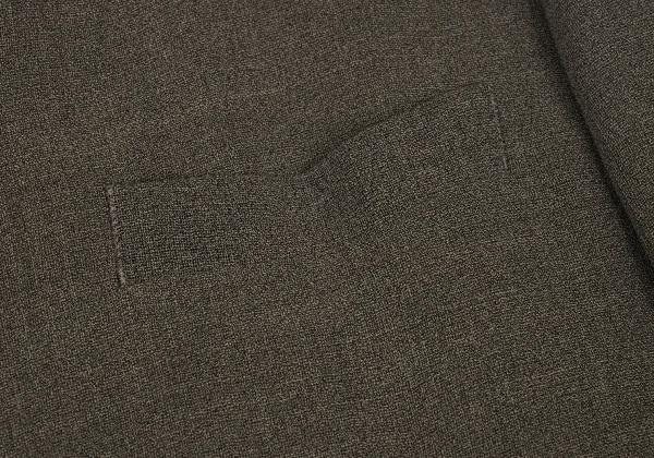 ISSEY MIYAKE MEN Wool Rayon Stand-collar Jacket K-175041_003