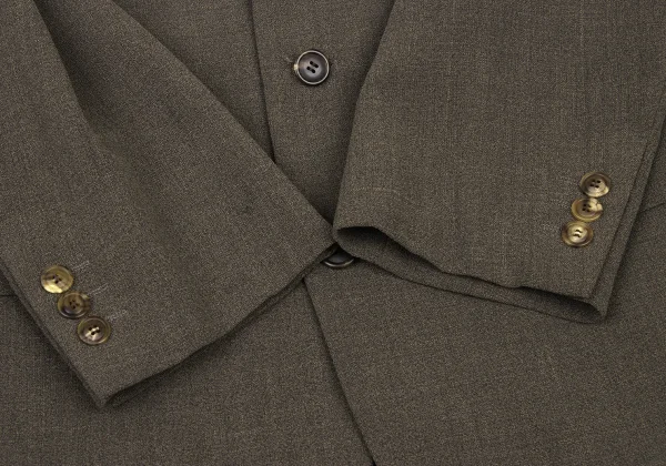 ISSEY MIYAKE MEN Wool Rayon Stand-collar Jacket K-175041_007