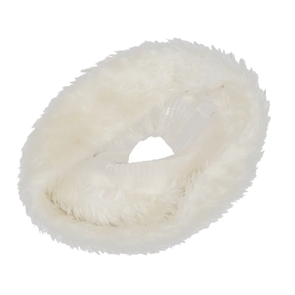 ISSEY MIYAKE Pleats Switching Faux Fur Snood K-175042_002