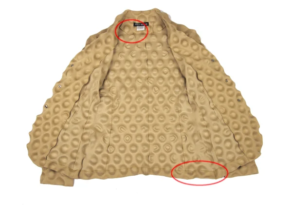 ISSEY MIYAKE Ball Embossing Jacket K-175043_011