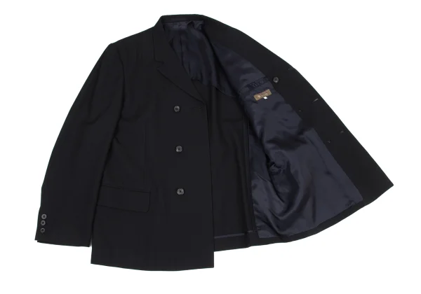 Y's for men Wool Gabardine Double Jacket K-175046_012