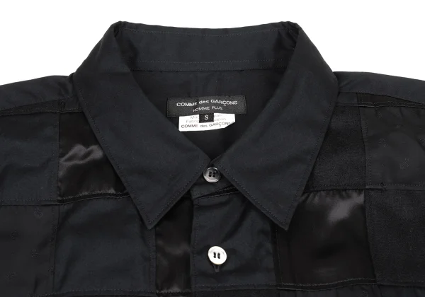 COMME des GARCONS HOMME PLUS Front Patch-work Shirt K-175047_004