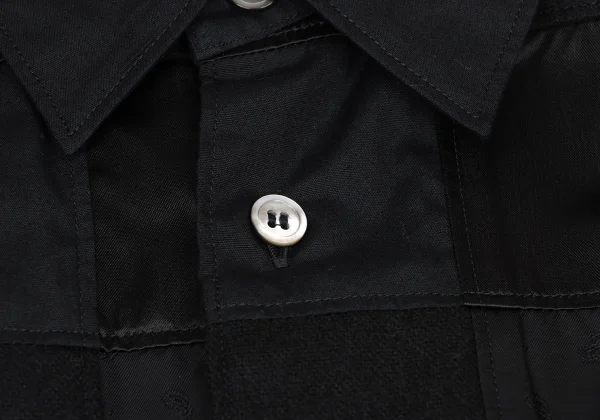 COMME des GARCONS HOMME PLUS Front Patch-work Shirt K-175047_005