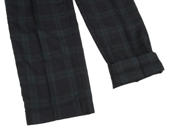 COMME des GARCONS HOMME Wool Black Watch Pants K-175049_007