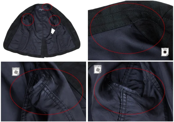 COMME des GARCONS HOMME Wool Black Watch Jacket & Pants K-175050_010