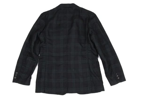 COMME des GARCONS HOMME Wool Black Watch Jacket & Pants K-175050_011