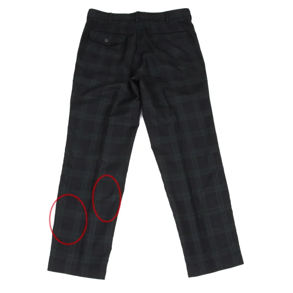 COMME des GARCONS HOMME Wool Black Watch Jacket & Pants K-175050_016