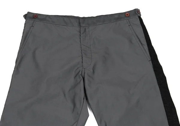 COMME des GARCONS SHIRT Side Brushed Tape Switching Pants K-175051_002